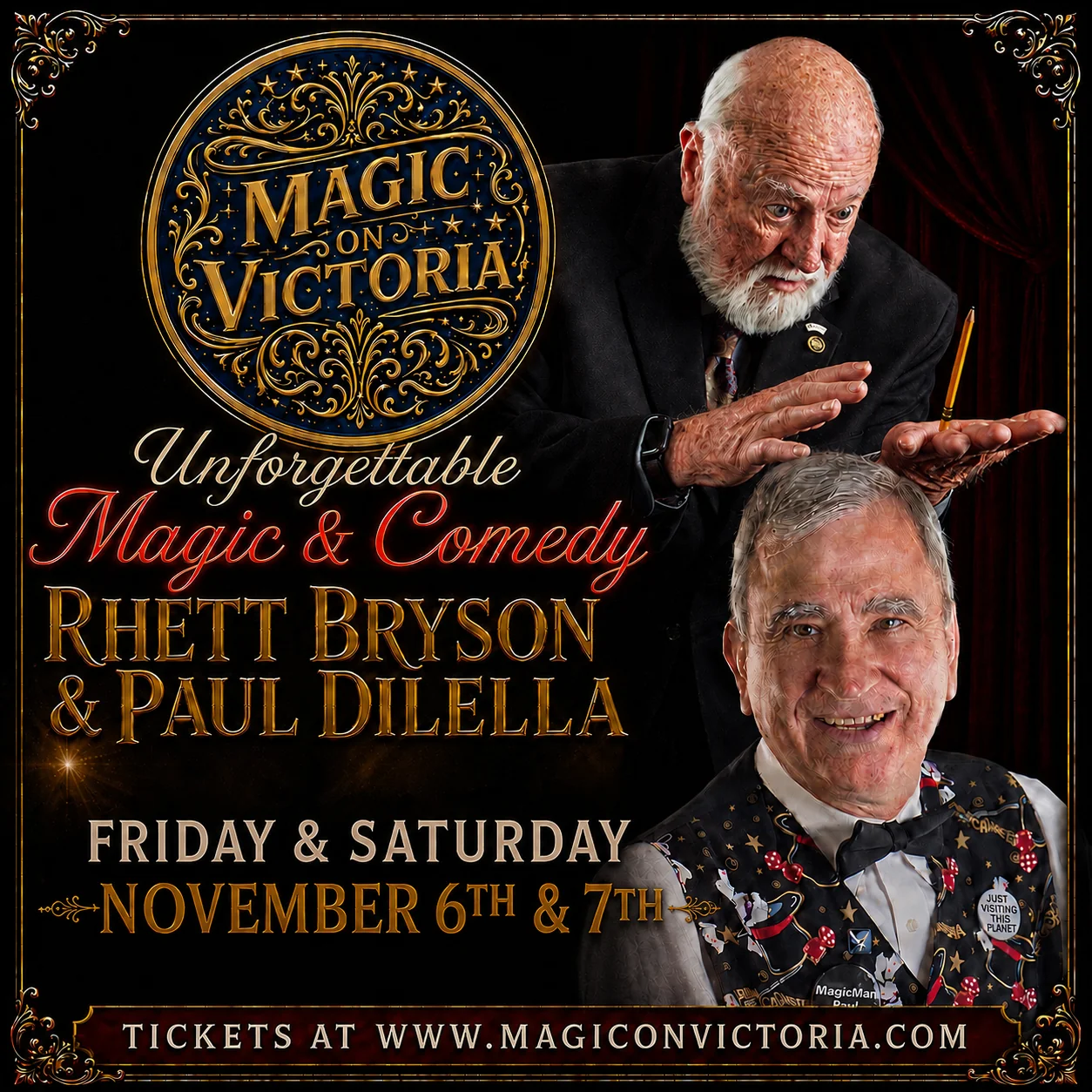 Unforgettable Magic & Comedy